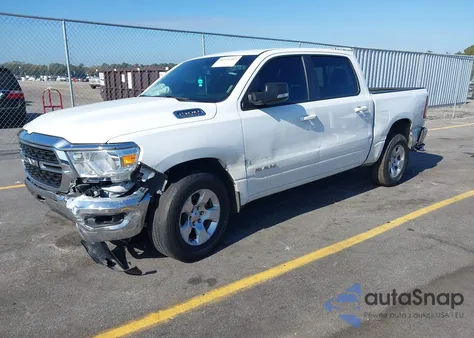 2022 Ram 1500 Big Horn z USA, uszkodzony, nr VIN 1C6RREFT4NN126536